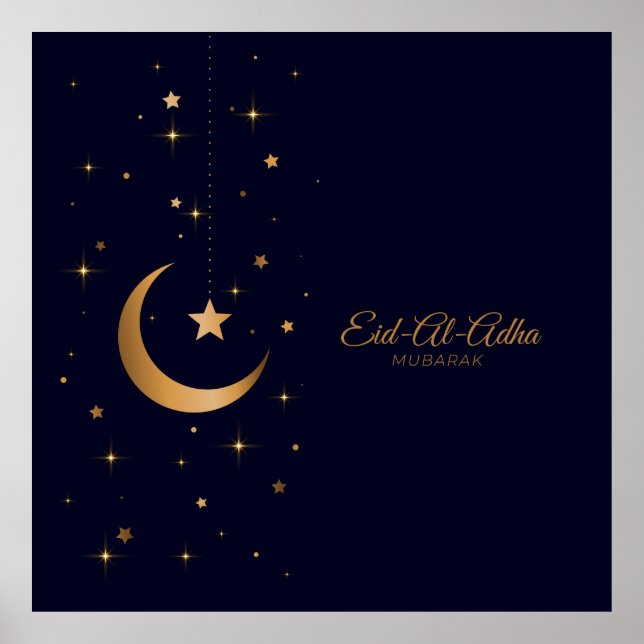 Póster Eid-Al-Adha Mubarak (Frente)