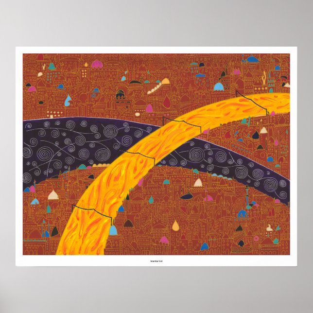 Póster Eid de Estambul - Imprimir (Frente)