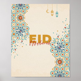 Póster Eid mubarak