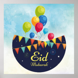Póster Eid Mubarak