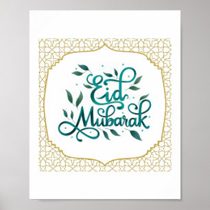 Póster Eid Mubarak Poster