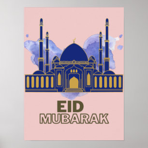 Póster Eid poster Eid Mubarak poster