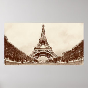 Póster Eiffel Tower