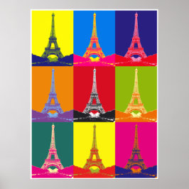 Póster Eiffel Tower