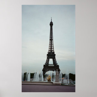 Póster Eiffel Tower - Paris, France