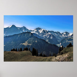 Póster Eiger, Monch, Jungfrau