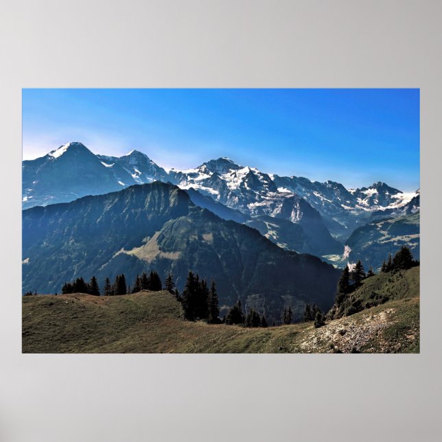 Póster Eiger, Monch, Jungfrau (Frente)