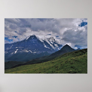 Póster Eiger y Monch