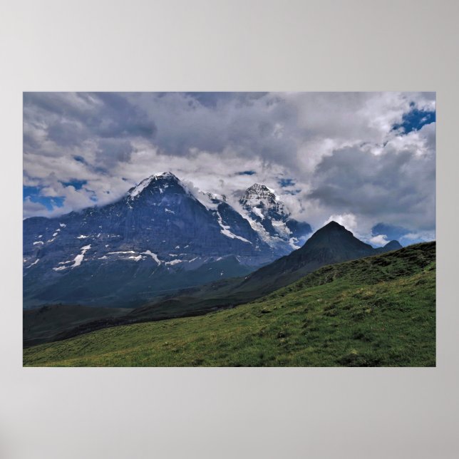 Póster Eiger y Monch (Frente)