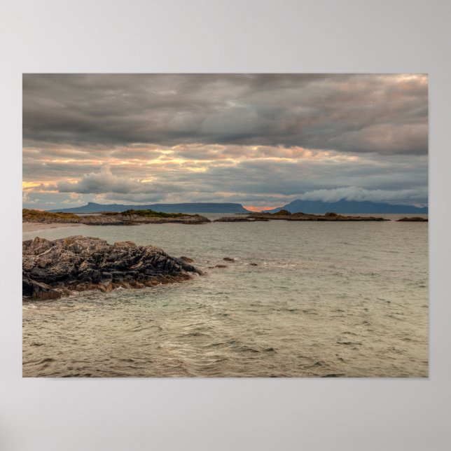 Póster Eigg y Rum (Frente)