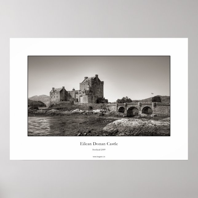 Póster Eilean Donan Castle (Frente)