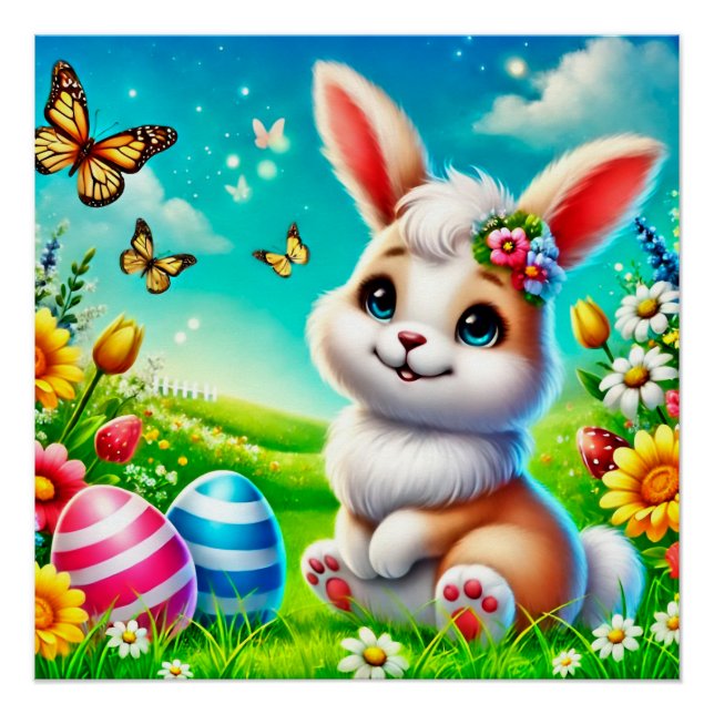 Póster Ein glücklicher Hase (Anverso)