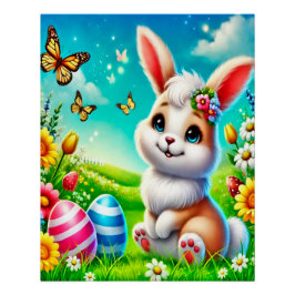 Póster Ein glücklicher Hase
