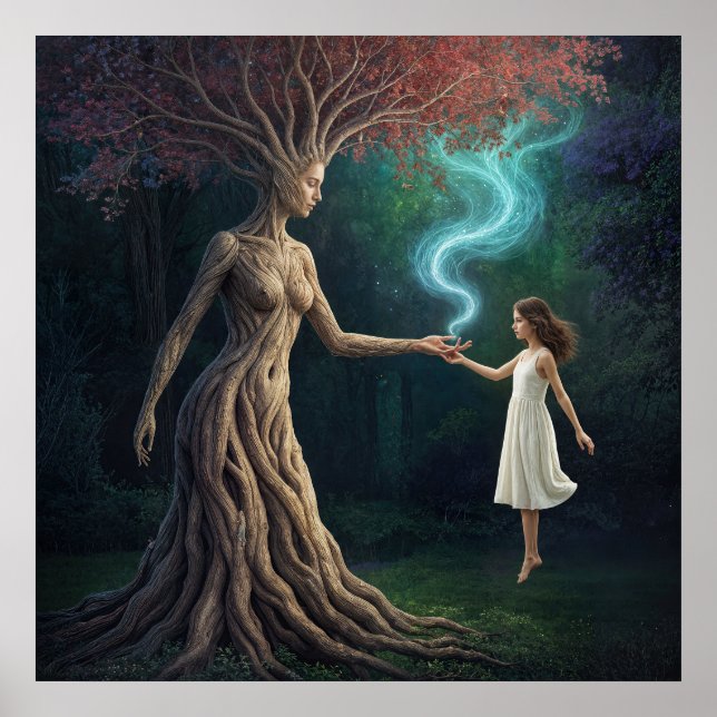 Póster "Eirene’s Woodland Crossing” – A Surreal Reality (Frente)
