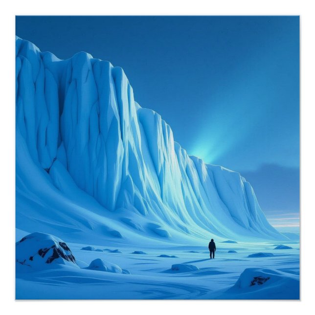 Póster „Eismauer – Das Ende der bekannten Welt“ (Anverso)
