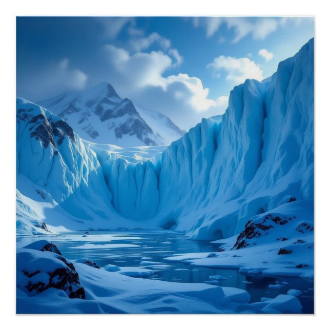 Póster „Eismauer – Das Ende der bekannten Welt“ (Anverso)