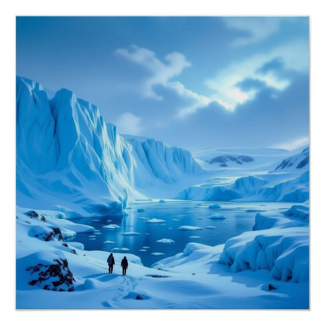 Póster „Eismauer – Das Ende der bekannten Welt“ (Anverso)