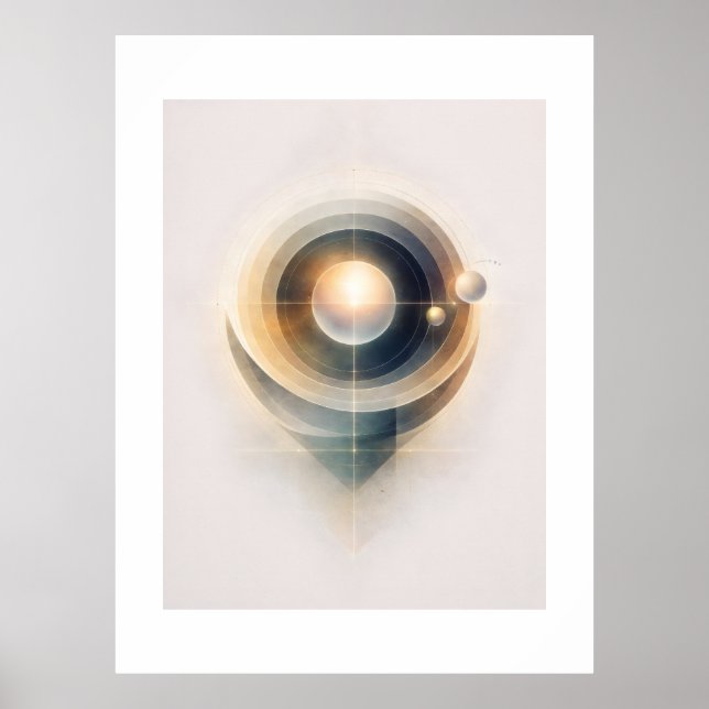 Póster Eje Orbital (Frente)