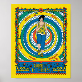 Póster Ejecución en el Poster Circles_B_8x10