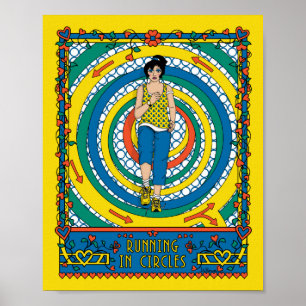 Póster Ejecución en el Poster Circles_B_8x10