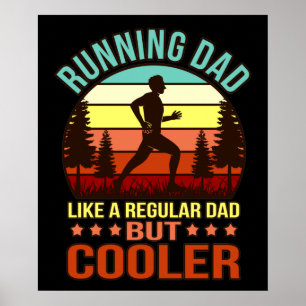 Póster Ejecutando la definición de papá mitad Marathon Ru