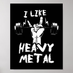 Póster Ejercicio Gimnasio Instructor Personal Trainer Reg