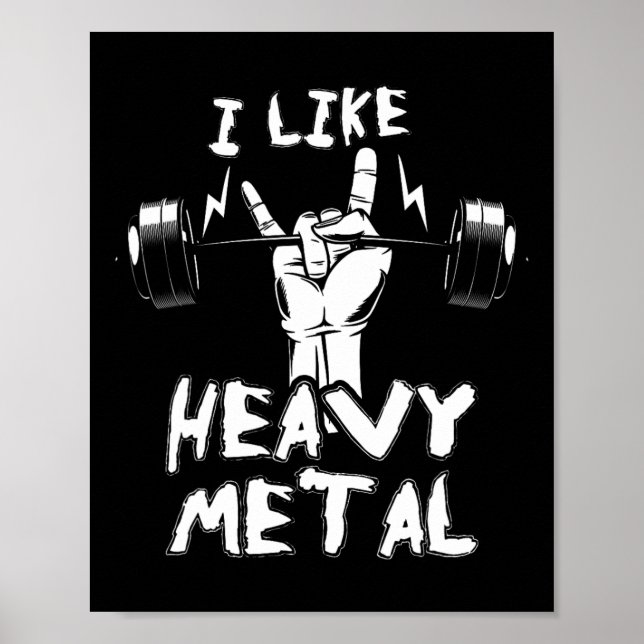 Póster Ejercicio Gimnasio Instructor Personal Trainer Reg (Frente)