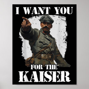 Póster Ejército alemán 1. Kaiserreich Otto Von Bismarck S