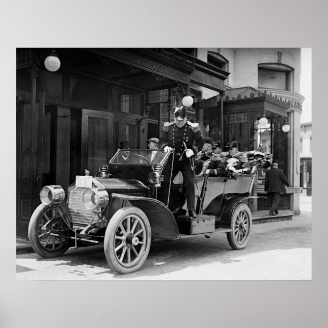 Póster Ejército alemán en DC, años 1910 (Frente)