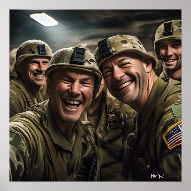 Póster Ejército de EE. UU. para la celebración del Día de (Frente)