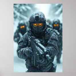 PÓSTER EJÉRCITO DE FANTASÍA EN LA ZONA MÁS FRÍA