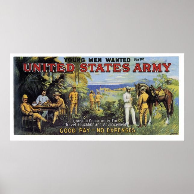 Póster Ejército de los Estados Unidos (Frente)