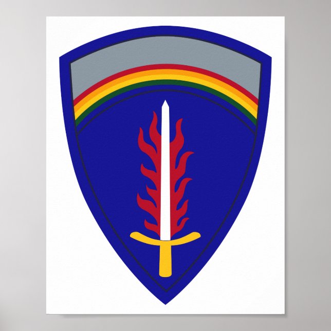 Póster Ejército Europa USAREUR (Frente)
