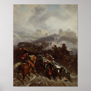 Póster Ejército francés que cruza Sierra de Guadarrama