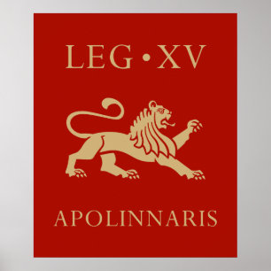 Póster Ejército Imperial Romano - Legio XV Apollinaris