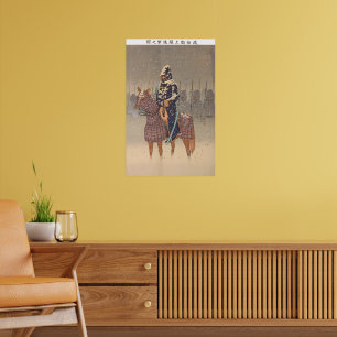 Póster Ejército Japonés ha desembarcado Kobayashi Kiyochi