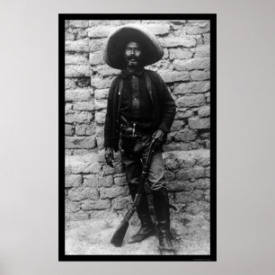 Póster Ejército Mexicano Voluntario 1909