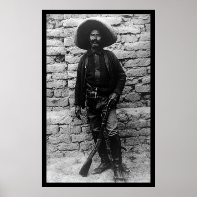 Póster Ejército Mexicano Voluntario 1909 (Frente)