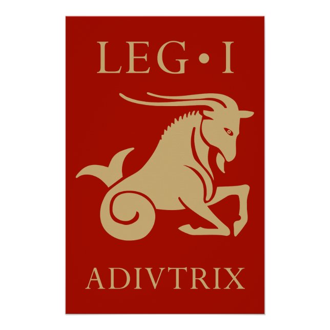 Póster Ejército Romano Imperial - Legio I Adiutrix (Anverso)