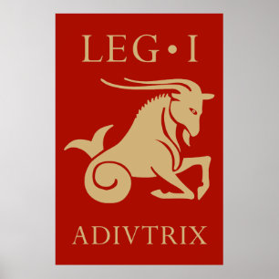 Póster Ejército Romano Imperial - Legio I Adiutrix