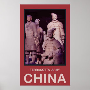 Póster Ejército Terracota de China