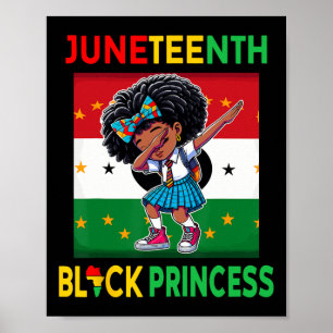 Póster El 11 de junio, la princesa Afri, Chica de Afro Me