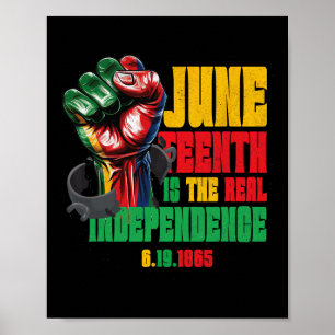 Póster El 18 De Junio Es El Real Día De La Independencia