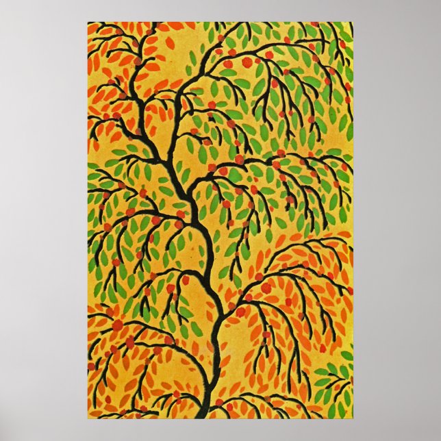 Póster El 1 de estilo Art Deco de Seguy en Emporio Moffa (Frente)