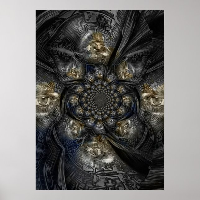 Póster El abismo (Frente)