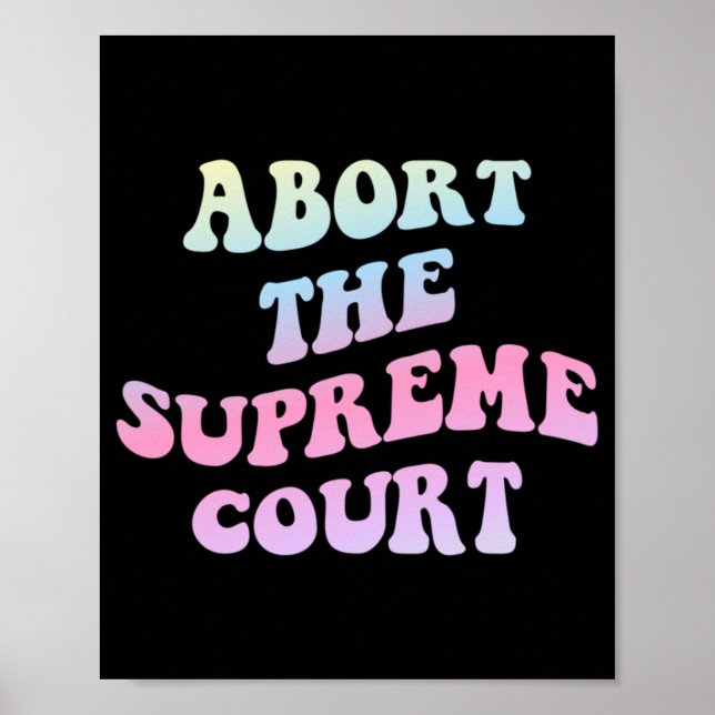 Póster El aborto de té de derechos feministas de ProChoic (Frente)