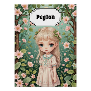 Póster El abrazo de Blossom personalizado