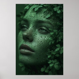 Póster El abrazo de la naturaleza: un retrato de la belle