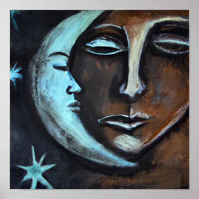 Póster El abrazo de la noche (Frente)