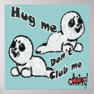 Póster El abrazo, pone; poster del club de t